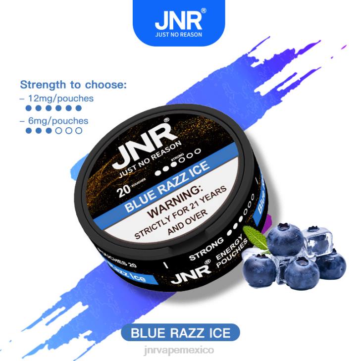 JNR vapes factory - hielo azul 0LTP104 bolsas de energía jnr