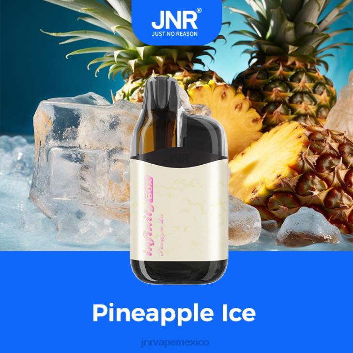 JNR vape Mexico - hielo de piña 0LTP89 JNR Infinity caja