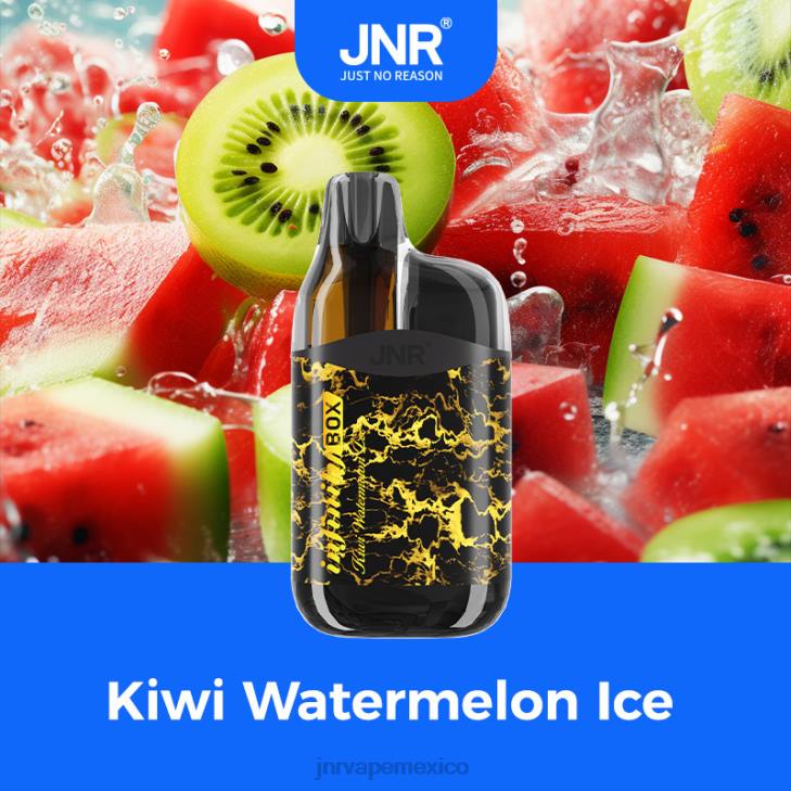 JNR vape nicotine content - hielo de kiwi y sandía 0LTP83 JNR Infinity caja