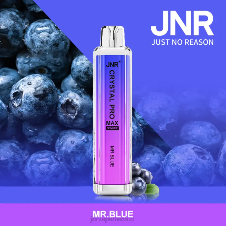 JNR vape México - señor azul 0LTP313 jnr cristal promax