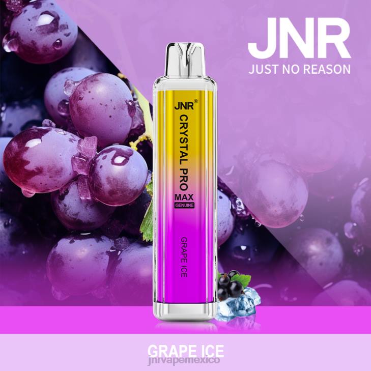 JNR vape nicotine content - hielo de uva 0LTP317 jnr cristal promax
