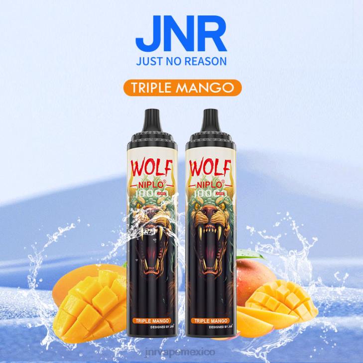 JNR vape flavours - mango triple 0LTP348 jnr lobo niplo
