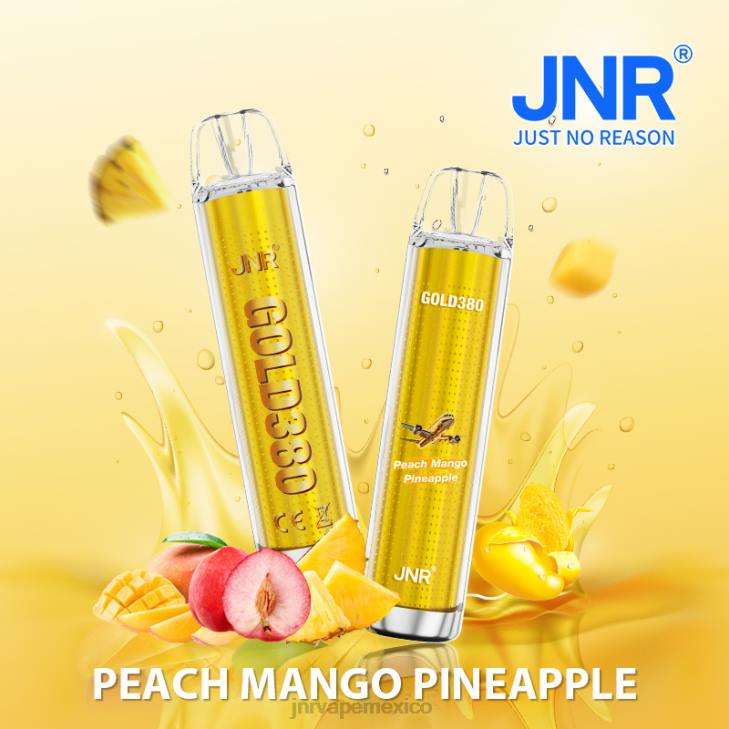 JNR vape nicotine content - durazno mango piña 0LTP56 jnr oro380