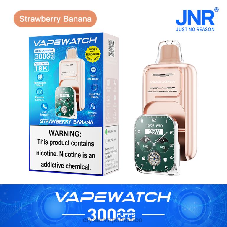 L20VV7- JNR vape -JNR reloj vapeador plátano fresa