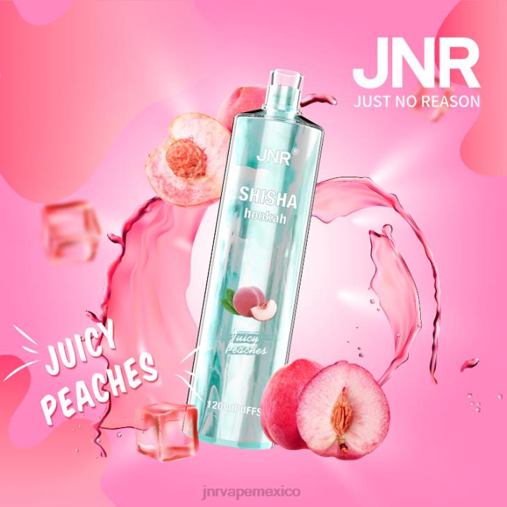 JNR vape - melocotones jugosos 0LTP180 shisha jnr