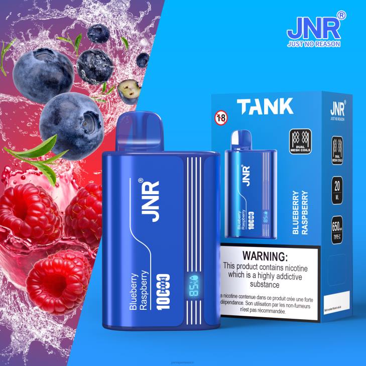 JNR vape shop - frambuesa arándano 0LTP22 tanque jnr